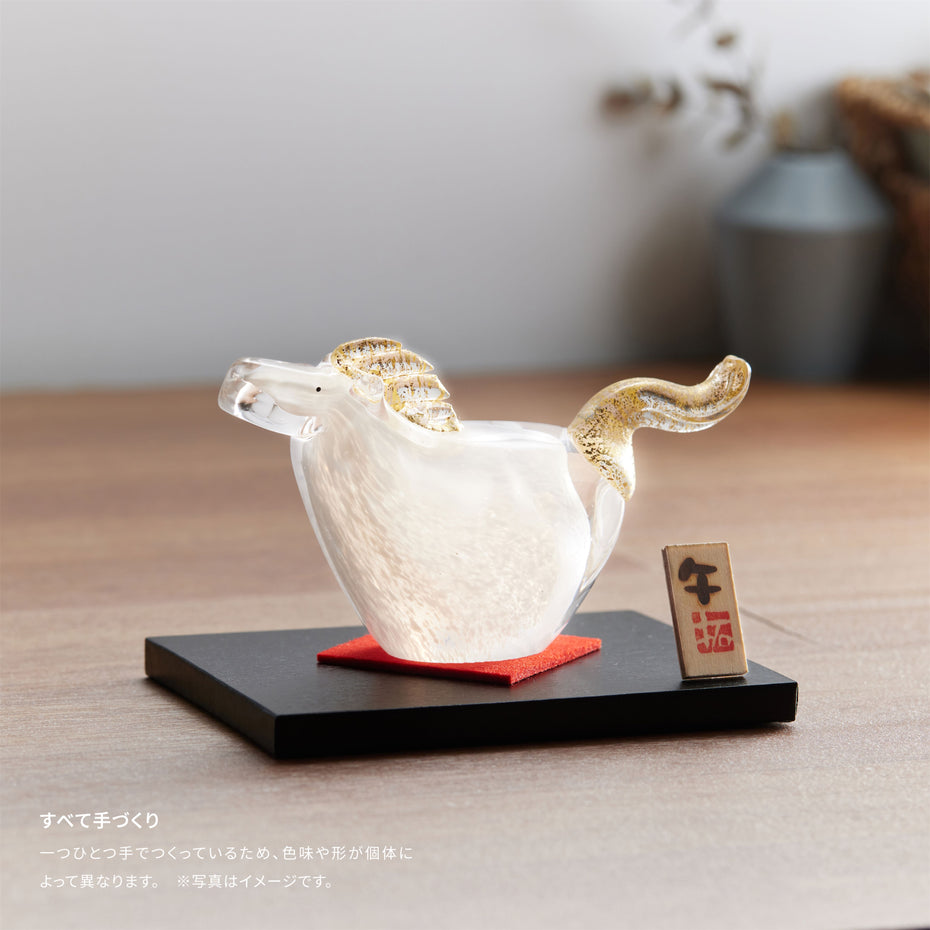 縁起午　金箔［白馬］
